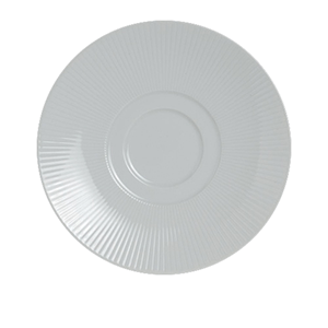 Блюдце «Соната»; материал: фарфор; диаметр=18 см.; белый