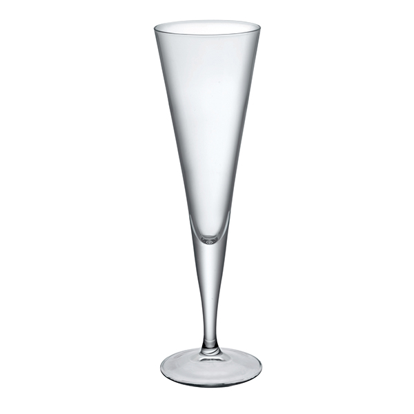 Бокал для шампанского флюте «Эпсилон»; стекло; 110 мл; диаметр=76, высота=145 мм; прозрачный