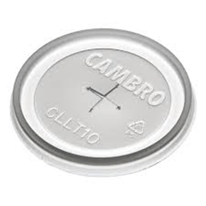 Крышка одноразовыйк стакану LT10 (1000 штук)  пластик  прозрачный Cambro