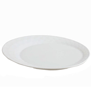 Тарелка мелкая «Калейдос»; материал: фарфор; диаметр=21 см.; белый