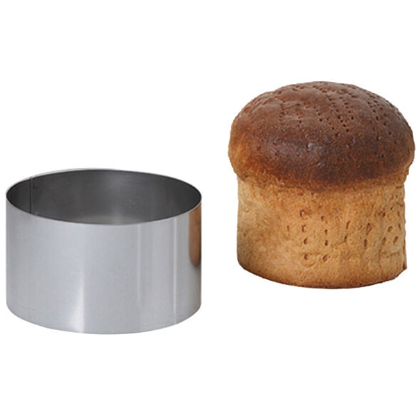 Кольцо кондитерское  сталь нержавеющая  диаметр=220, высота=90 мм MATFER