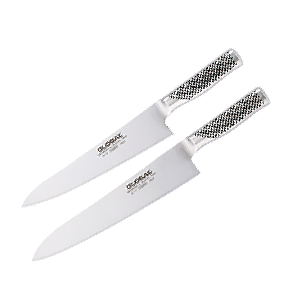 Нож кухонный «Глобал»; сталь нержавеющая; длина=24 см.