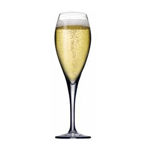 Бокал для шампанского флюте «Монте Карло»; стекло; 195мл; D=47,H=212мм; прозрачный