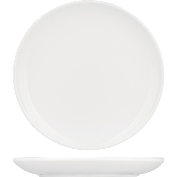 Тарелка мелкая «Кунстверк»; фарфор; D=15см; белый