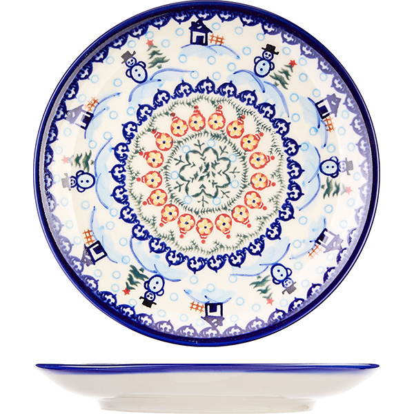 Тарелка пирожковая «Нина»; керамика; D=16см