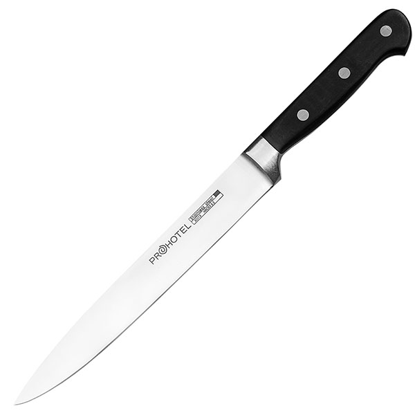 Нож кухонный универсальный «Проотель»; сталь нержавеющая,пластик; L=34/21,B=3см