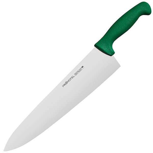 Нож поварской «Проотель»  сталь нержавеющая,пластик  L=43.5/28.5,B=6.5см Yangdong