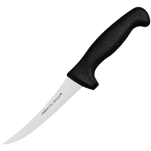 Нож для обвалки мяса «Проотель»; сталь нержавеющая,пластик; L=27/13,B=2см; металлический 