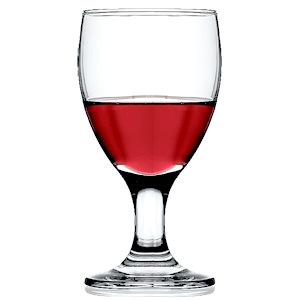Бокал для вина «Роуз»; стекло; 240мл; D=75,H=137мм; прозрачный