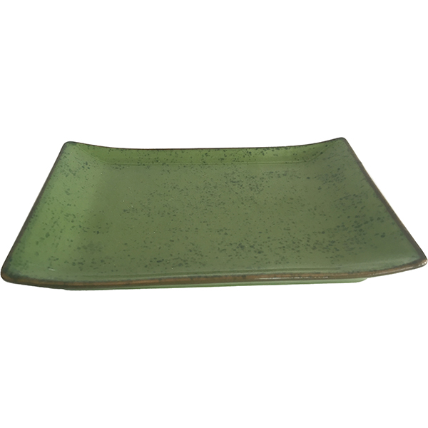 Тарелка плоская в японском стиле  керамика  L=17,B=11.5см KunstWerk