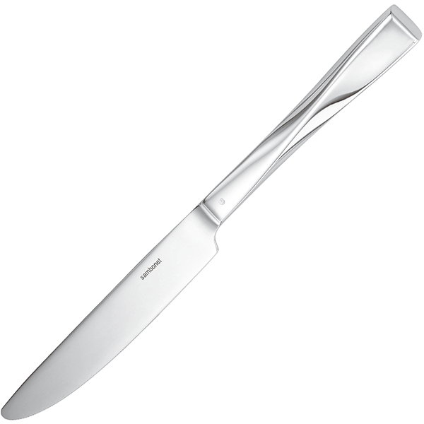 Нож десертный «Твист»; сталь нержавеющая; L=21.6см