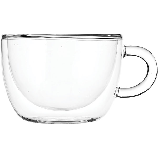 Чашка двойные стенки «Проотель»; термостойкое стекло; 300мл