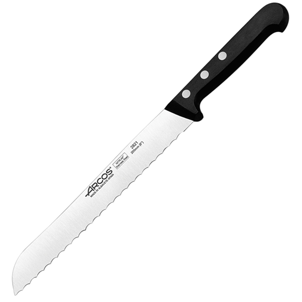 Нож для хлеба «Универсал»; сталь нержавеющая,полиоксиметилен; L=20см