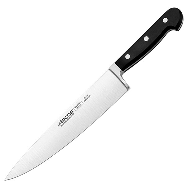 Нож поварской «Класика»  сталь нержавеющая,полиоксиметилен  L=23см ARCOS