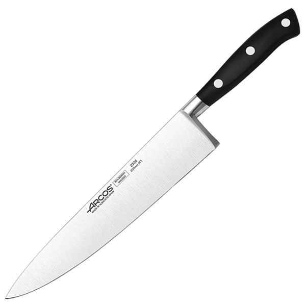 Нож поварской «Ривьера»; сталь нержавеющая, полиоксиметилен; L=32/20,B=3.8см