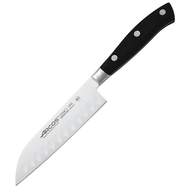 Нож поварской «Ривьера»; сталь нержавеющая,полиоксиметилен; L=30/14,B=4.4см