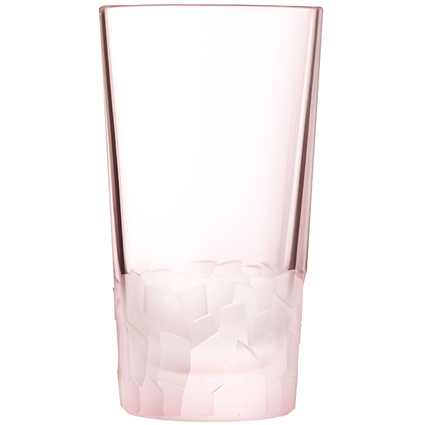 Хайбол «Интуишн колорс»; хрустальное стекло; 330мл; розовый 