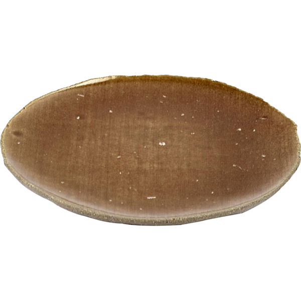 Тарелка бетон; D=14см; коричневый ,серый