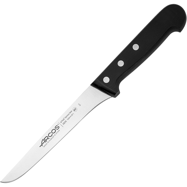 Нож для обвалки мяса «Универсал»  сталь нержавеющая,полиоксиметилен  L=16см ARCOS