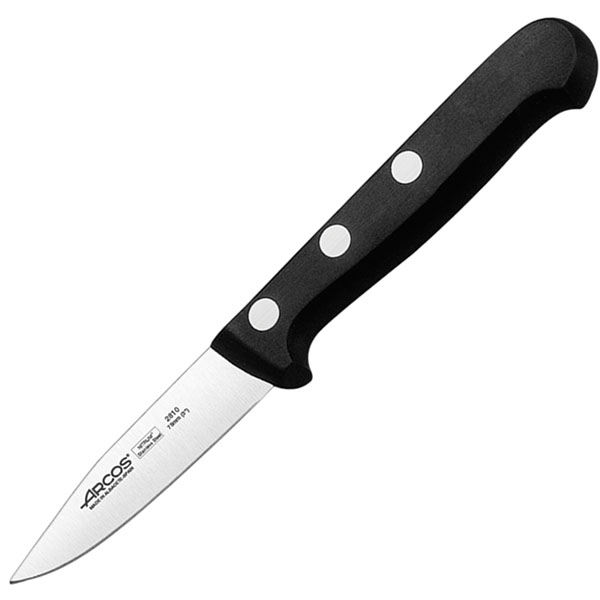 Нож для чистки овощей и фруктов «Универсал»; сталь нержавеющая; L=7.5см