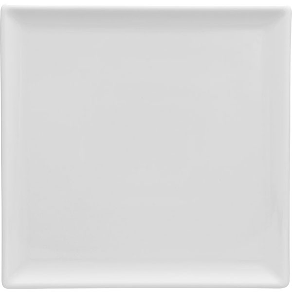 Тарелка квадратная «Анкара»; фарфор; L=20.5,B=20.5см; белый