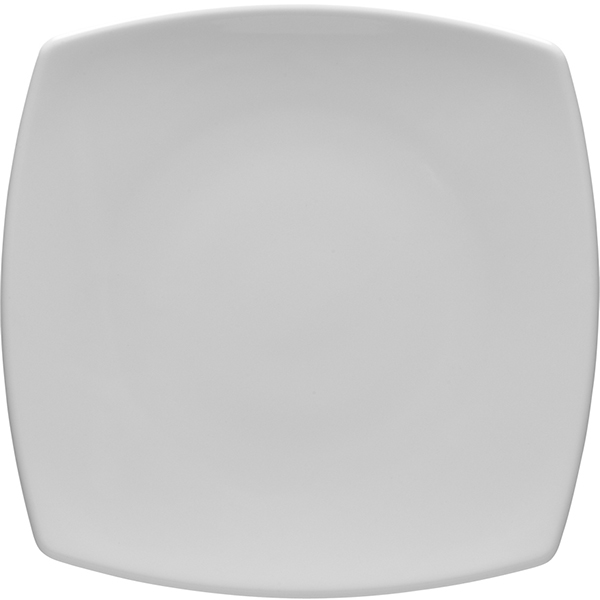 Тарелка мелкая «Канкан»; фарфор; D=29.5см; белый