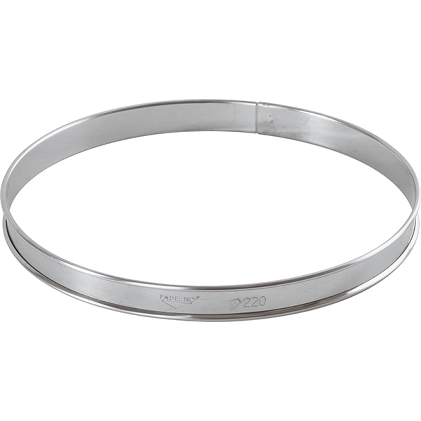 Кольцо кондитерское  сталь нержавеющая  диаметр=220, высота=20 мм Paderno