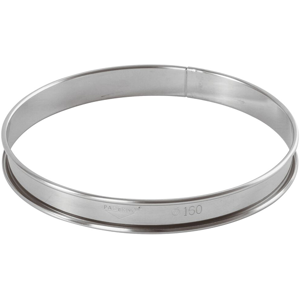 Кольцо кондитерское  сталь нержавеющая  диаметр=160, высота=20 мм Paderno