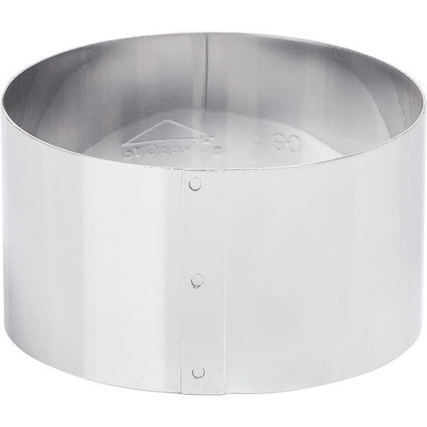 Кольцо кондитерское  сталь нержавеющая  диаметр=75, высота=40 мм Paderno