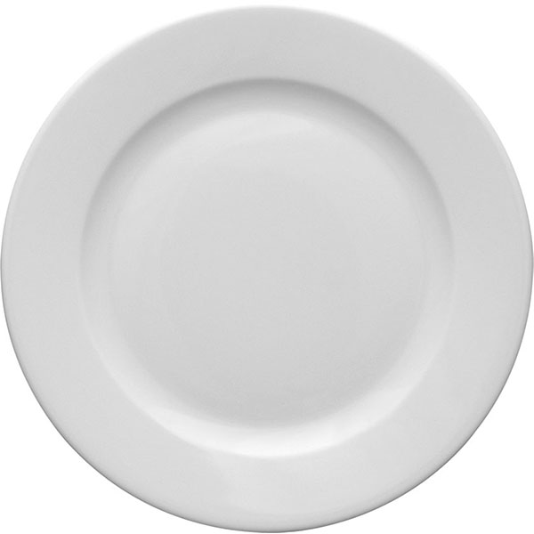 Тарелка мелкая «Кашуб-хел»; материал: фарфор; диаметр=24, высота=3 см.; белый