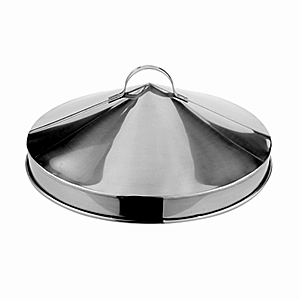 Крышка для пароварки; сталь; диаметр=51, высота=20 см.; металлический
