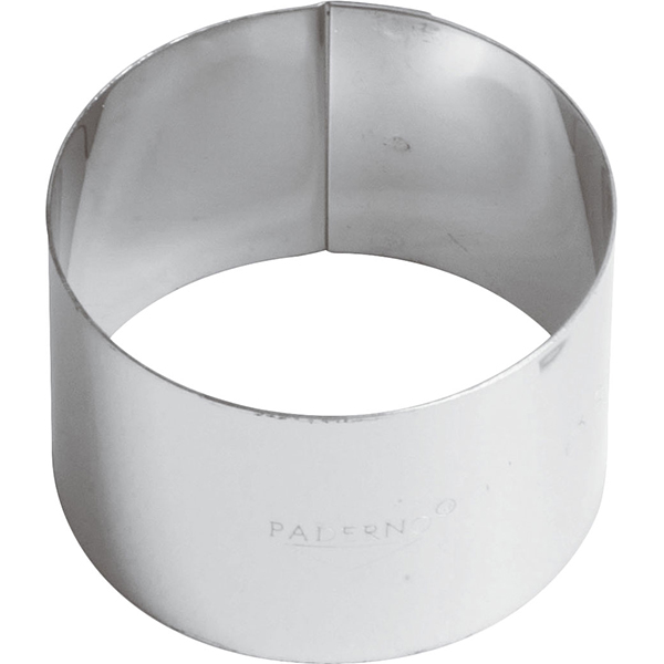 Кольцо кондитерское  сталь нержавеющая  диаметр=6, высота=4 см. Paderno