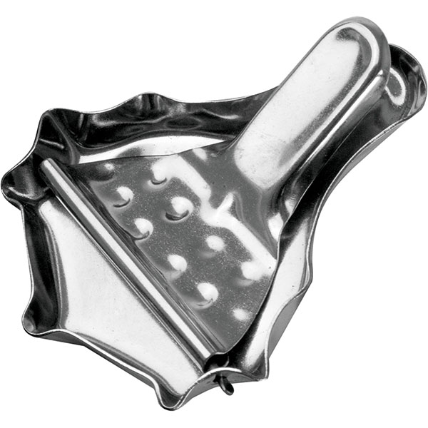 Сквизер для цитрусовых «Проотель»; сталь нержавеющая; длина=80, ширина=75 мм; металлический