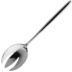 Вилка для салата «Оливия»; сталь нержавеющая; длина=260/80, ширина=3 мм; металлический