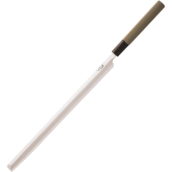 Нож такохики для морепродуктов  сталь, дерево  длина=49/33, ширина=2.7 см. Paderno