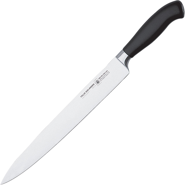 Нож для нарезки мяса «Платинум»  сталь  длина=375/260, ширина=30 мм Felix