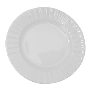 Тарелка мелкая «Нестор»; материал: фарфор; диаметр=19 см.; белый