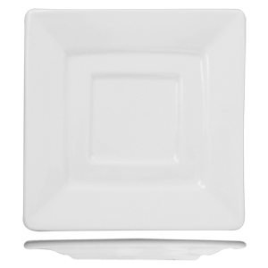 Блюдце квадратное «Кунстверк»  материал: фарфор  длина=13.2, ширина=13.2 см. KunstWerk