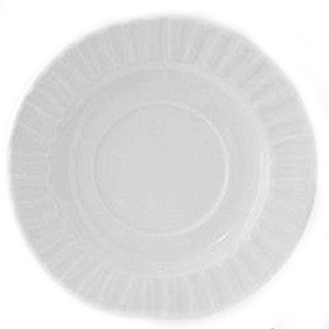 Блюдце «Нестор»; материал: фарфор; диаметр=17 см.; белый