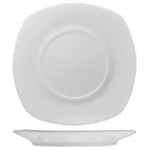 Блюдце квадратное «Проотель»  материал: фарфор  длина=14, ширина=14 см. ProHotel porcelain