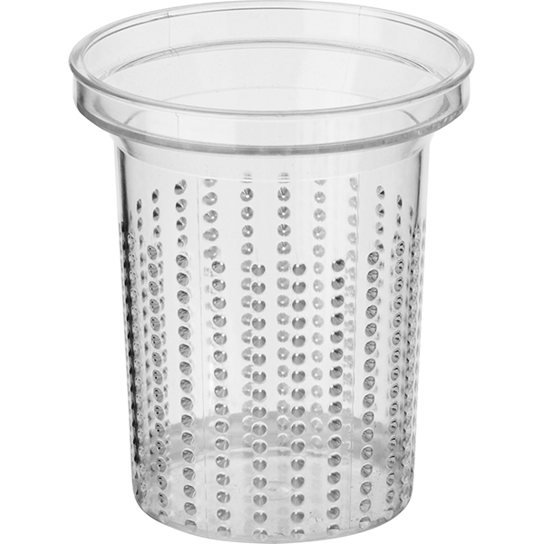 Фильтр для чайника; пластик; диаметр=6.4, высота=10, ширина=8.5 см.; прозрачный