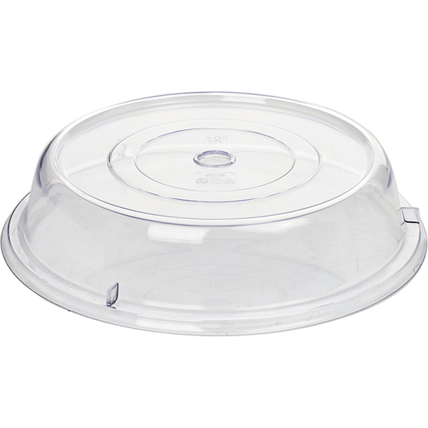 Крышка для тарелки; поликарбонат; диаметр=255, высота=65 мм; прозрачный