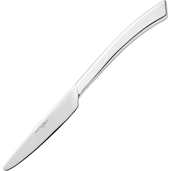 Нож столовый «Алайниа»; сталь нержавеющая; длина=240/110, ширина=4 мм; металлический