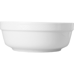 Салатник «Портофино»; материал: фарфор; 1.03л; диаметр=18, высота=7 см.; белый
