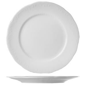 Блюдо круглое «В.Виена»; материал: фарфор; диаметр=31, высота=31 см.; белый