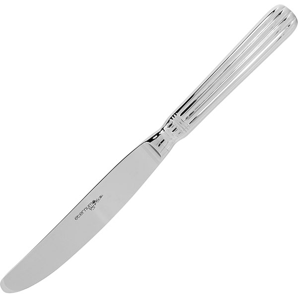 Нож десертный с составной ручкой «Библос»; сталь нержавеющая; длина=210/110, ширина=10 мм; металлический