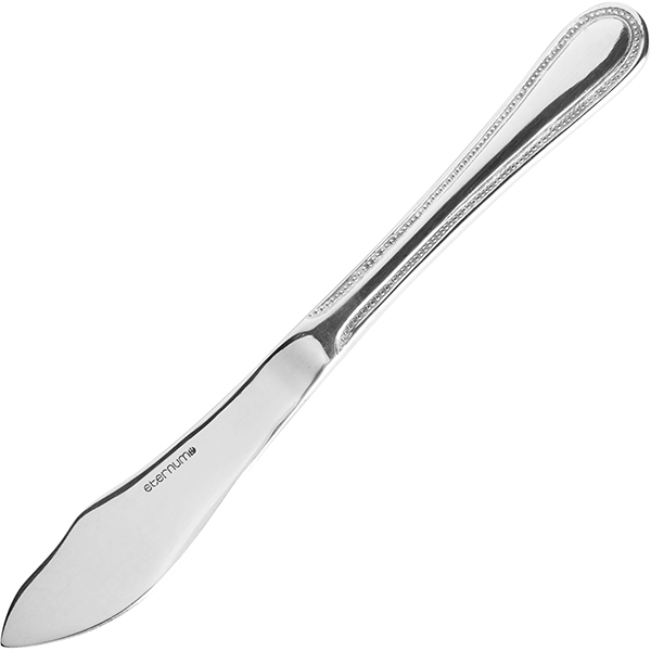 Нож для рыбы «Перле»; сталь нержавеющая; длина=190/85, ширина=4 мм; металлический
