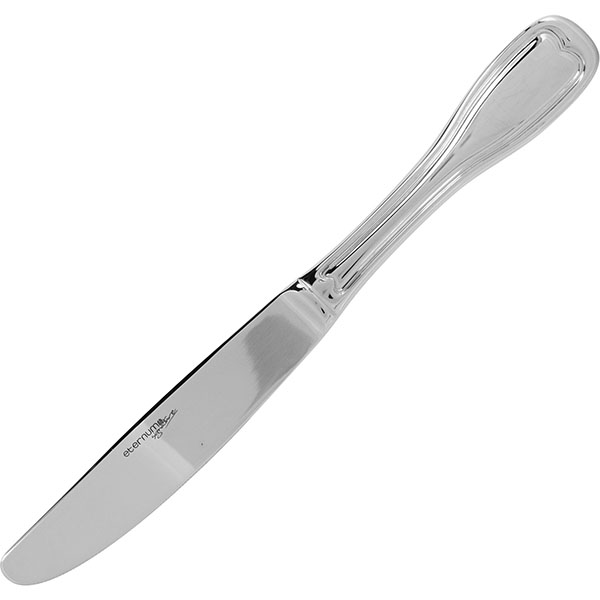 Нож десертный «Лувр»; сталь нержавеющая; длина=210/110, ширина=3 мм; металлический