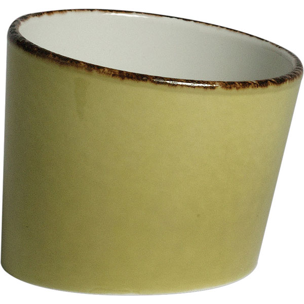Салатник «Террамеса олива»; материал: фарфор; 250 мл; диаметр=8, высота=7.5 см.; оливковый