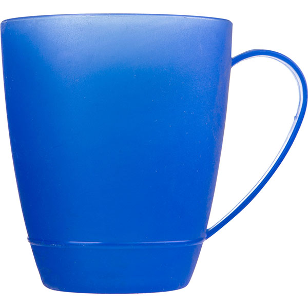 Чашка; пластик; 320мл; синий